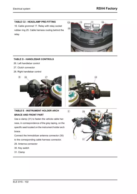 2009-2014 Aprilia RSV4 Factory APRC 1000 Workshop Repair Service Manual CD PDF 3