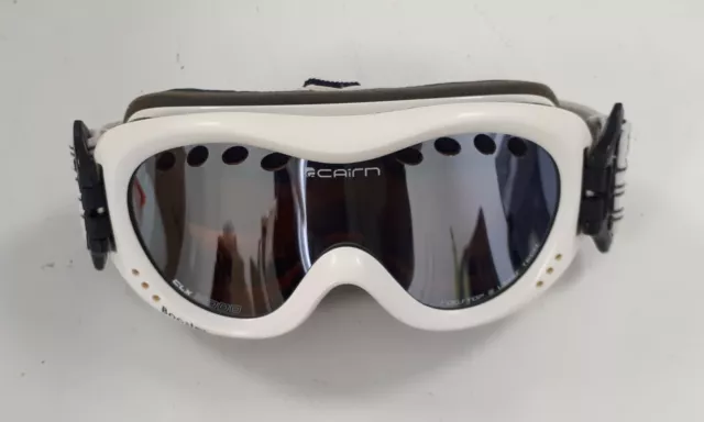 Cairn Rush SPX 3 Shiny White - masque de ski neuf – Top N Sport