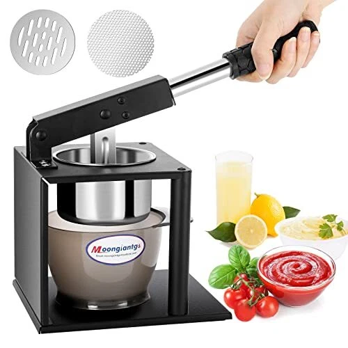 Potato Ricer Masher with 2 Interchangeable Discs Hand Food Press for Mashed Potato Ricer Masher with 2 Interchangeable Discs Hand Food Press for Mashed