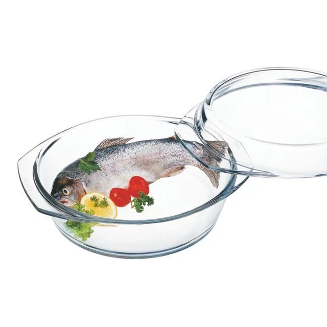 Schüssel mit Deckel SIMAX  transparent