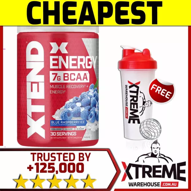Scivation Xtend Energy 30 Ser   Time Released Caffeine Bcaas