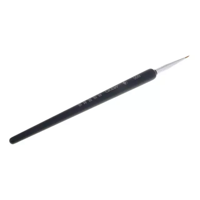 5X Pennelli punta tonda Pennello acrilico per pittura ad acquerello per unghie p 6
