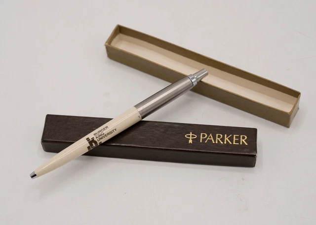 Vtg Parker Burger King University Message Changing Ballpoint Pen 70s 80s VIDEO