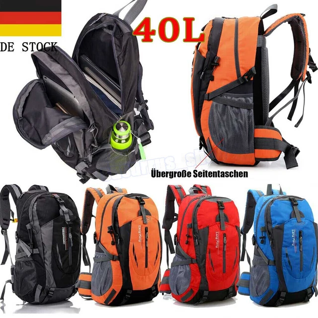 40L Rucksack Trekking Wanderrucksack Wasserdicht Outdoor Sport Reiserucksack DHL