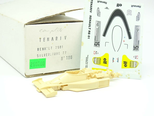 Kit à Monter Tenariv 1/43 - F1 Matra Simca MS10 - USA GP 1968 Stewart - Complet