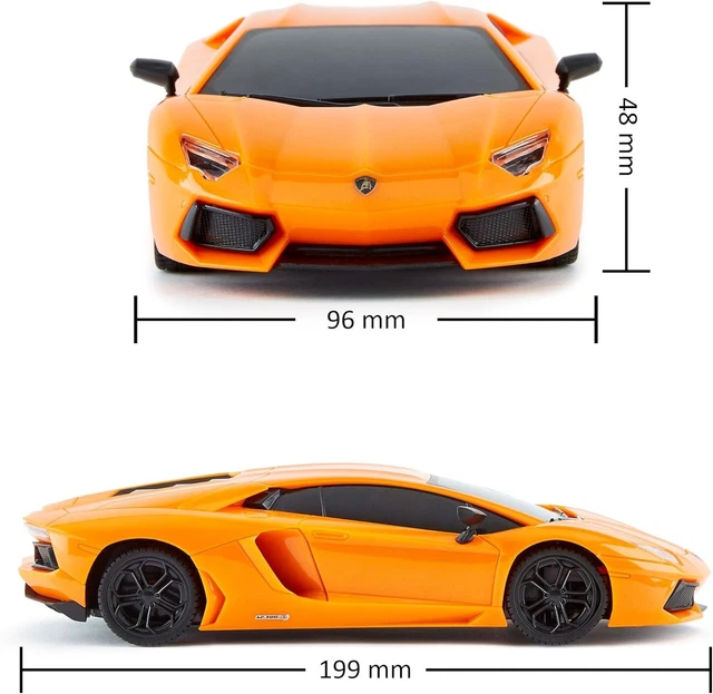 1:24 RC LAMBORGHINI Aventador Licensed Remote Control Car with Lights ...