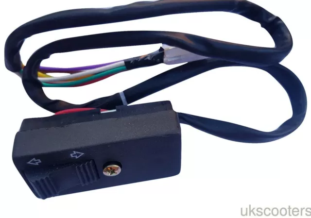 ukscooters VESPA INDICATOR SWITCH WITH WIRES PX T5 BRAND NEW QUALITY ITEM