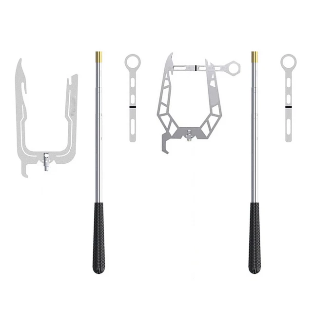 MULTI-PURPOSE MOORING ROPE Dock Hook Long-distance Threader (B Hook Set