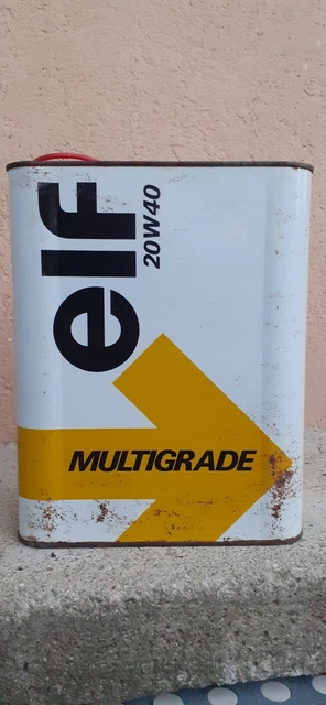 Bidon Huile Pop Oil 5L Vintage - Décoration Garage Atelier Collection