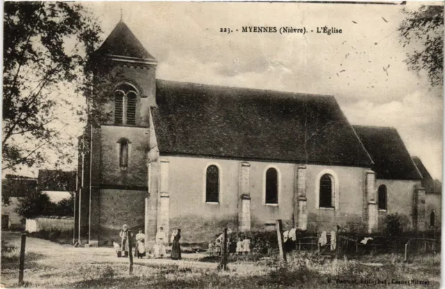 CPA AK MYENNES Nievre-L'Église (420883)
