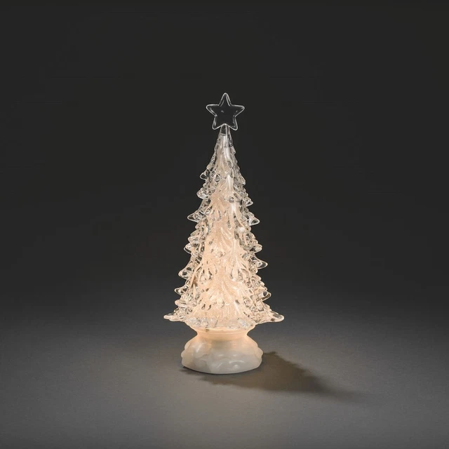 Konstsmide LED Acryl Weihnachtsbaum – Batteriebetrieben, Warmweiß, Für Innen