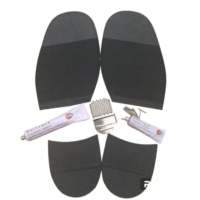 Rubber Sole Protector Replacement Kit Size 8.5 - 10 AUS Adhesive Shoe Repair