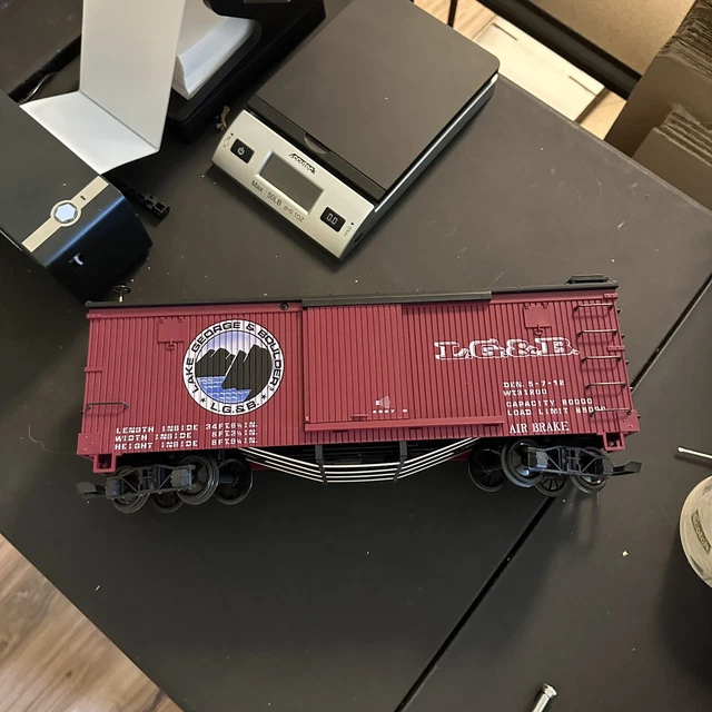 LGB LAKE GEORGE And Boulder Train Car G Scale, Model Railroad, $45.00