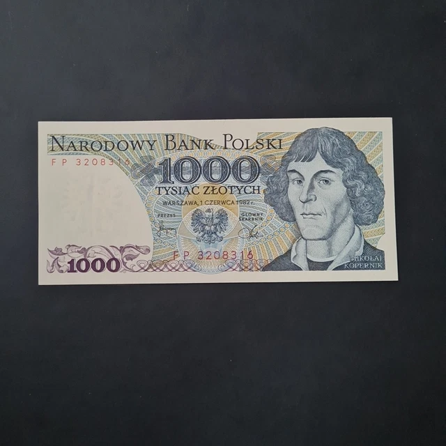 POLAND / POLSKA 1000 Zlotych UNC 1982 FP EUR 4,10 PicClick DE