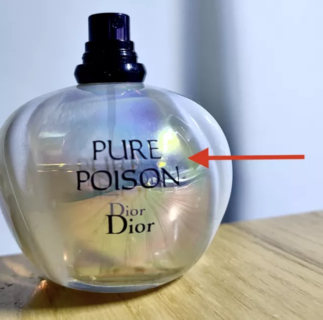 Dior Pure Poison edp 100 ml (full at 60%) (0101,  2010) used