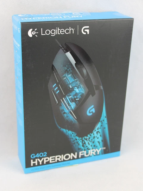 LOGITECH G402, Gaming Maus, kabelgebunden USB, schwarz (910-004068)