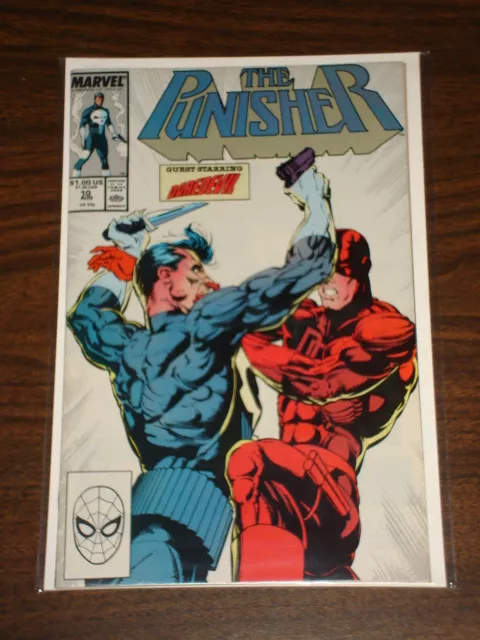 Punisher #10 Vol1 Marvel Daredevil X-Over Scarce August 1988