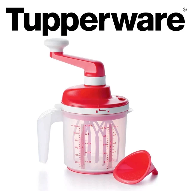 Tupperware Chef Easy MIXX 1.25 L Red White