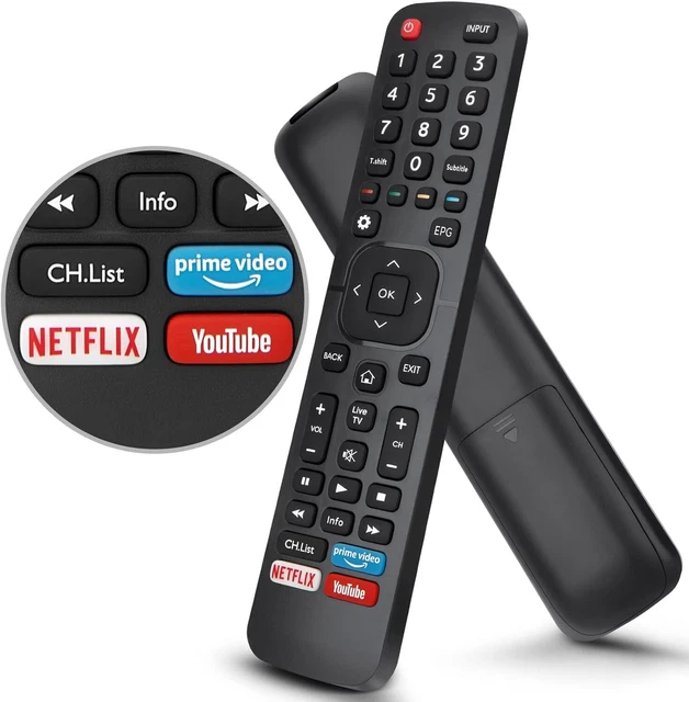 Universal remote for shop hisense tv