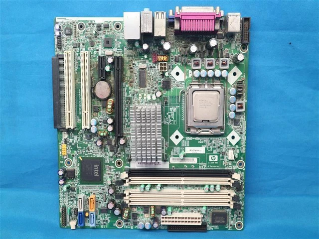 HP 404673-001 404225-000 404224-001 REV 0H Desktop Motherboard w/ CPU Processor