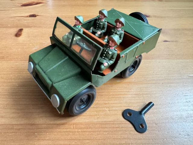 DDR Spielzeug NVA Militär Ehri Jeep