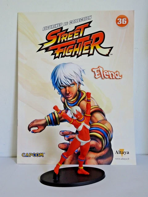 FIGURINE STREET FIGHTER - Collection Altaya avec livret - n°36 Elena ...