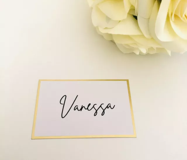 Personalised Place Cards Table Cards Wedding Name Cards Place Card Guest Names