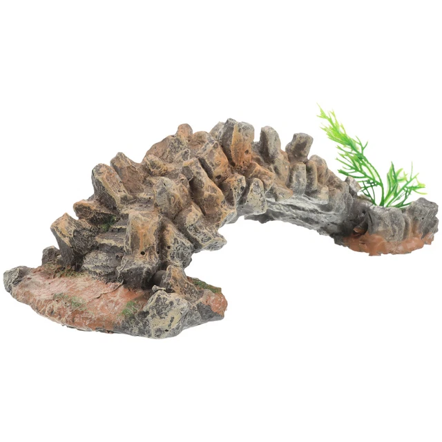 Miniature Landscaping Bridge Adornment Miniature Bridge Statue Vintage Bridge