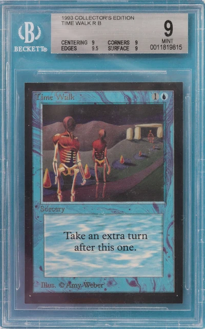 MTG TIME WALK (CE), NM-Mint, English Collector's Edition $800.00 