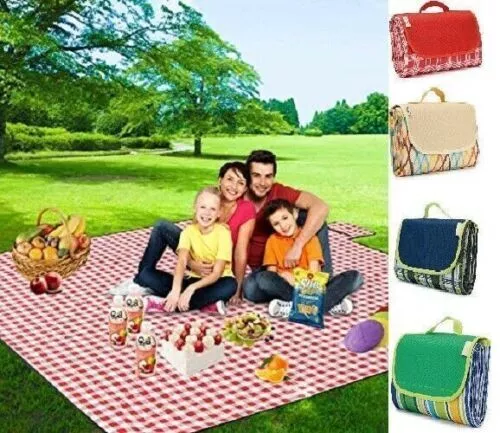 Coperta da picnic portatile pieghevole extra large 3 m x2 m impermeabile 3 m x 2 m
