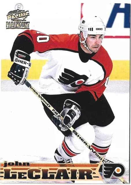JOHN LECLAIR Signed Philadelphia Flyers 8 x 10 Photo - 70243