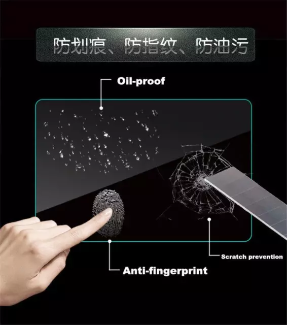 Tempered Glass Screen Protector Film Stickers For 10.1 10.2 Inch Car Radio DVD