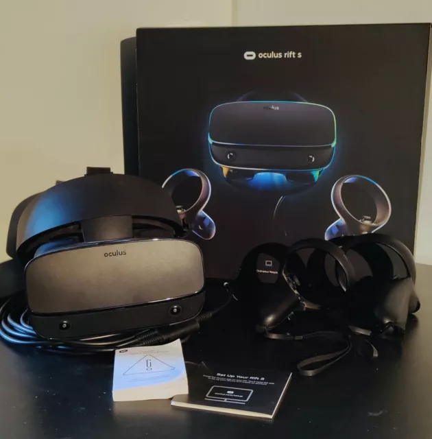 Oculus Rift S Komplettset - inkl. Controller, Kabel, OVP - Gebraucht