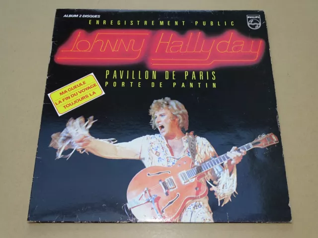 *** Johnny Hallyday _ Pavillon De Paris *** 1979 ♪ 2 x 33T ♫ 6681 011 {VG+}