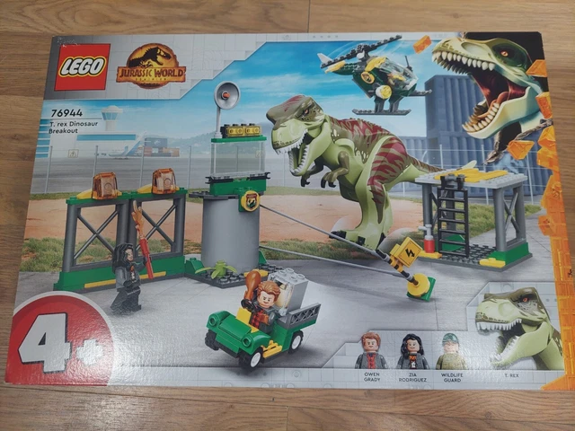 LEGO JURASSIC WORLD T-rex Dinosaur Breakout Set 76944 £32.00 - PicClick UK