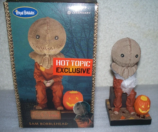 Trick 'R Treat Sam Bobblehead Nw Royal Bobbles Figure 2022 Hot Topic Exclusive