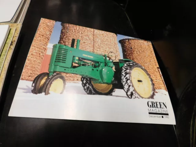 Green Magazine For John Deere Tractor Enthusiasts December 1995