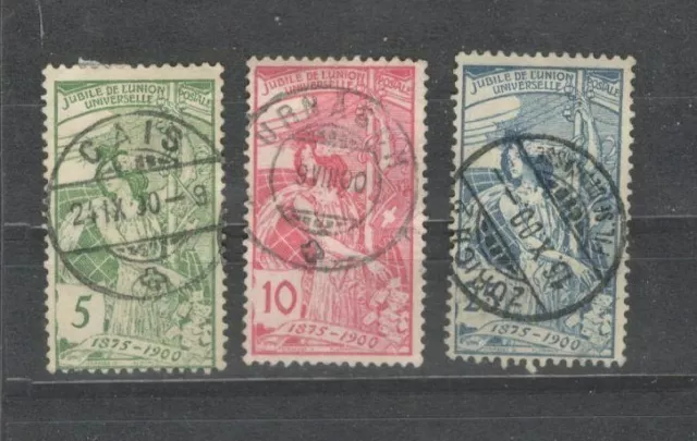 Schweiz, MiNr. 71-73