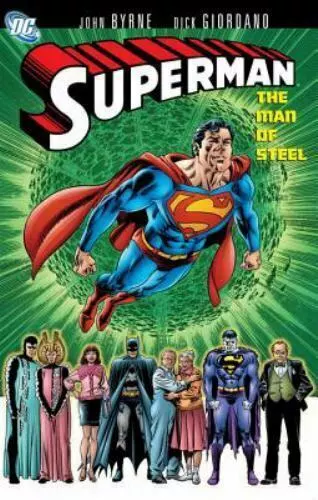 Superman: The Man of Steel, Vol. 1 By John Byrne (1991, TPB) Good **EX-LIBRARY**