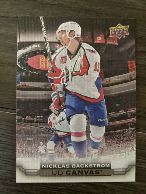 2015-16 Upper Deck NICKLAS BACKSTROM Canvas Parallel card CAPITALS