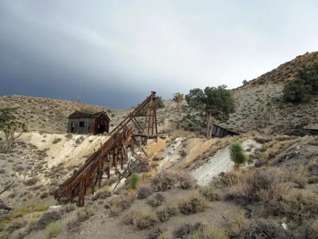 The Historic Roseamalis Mine, Part Of The Past Producing Sierra Talc Operation.