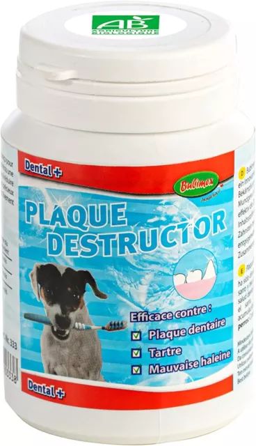 Bubimex Plaque Destructor Dentifrice Pour Chien - 80 G - BIO 2