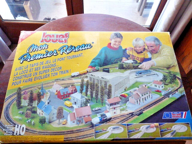 Coffret Train électrique Jouef « Mon Premier Réseau » HO 7323 - Complet, Vintage 1996 - Occasion