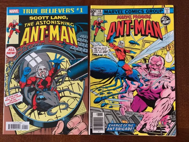 Marvel Premiere 47 NM+ (True Believers) 48 FN/VF! 1st Appearance of Scott Lang