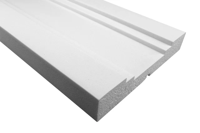 2 Mètres Barre Plate Décoration de Façade Maison résistant aux chocs 290x50mm