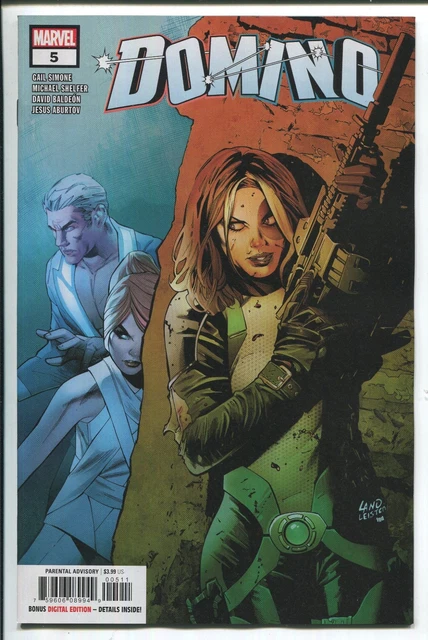 Domino #5 - Greg Land Main Cover - Gail Simone Story - Marvel Comics/2018