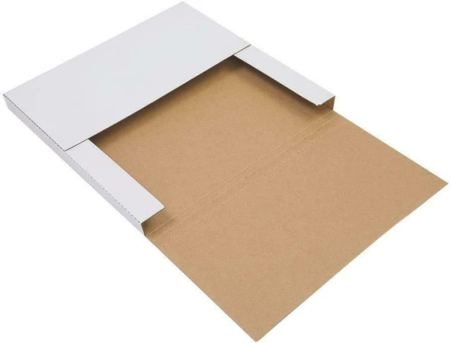 25 Premium LP Record Album Book Box Catalog Mailers Boxes Variable Depth