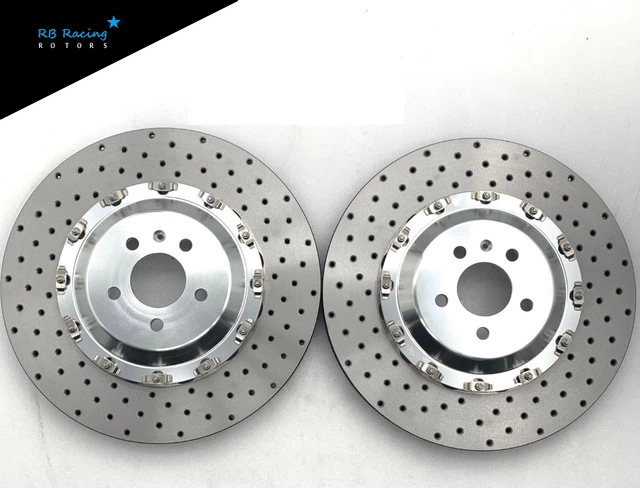 EBC Racing 05-16 Audi RS4 (B7/B8) Front Floating SD-Rotor Replacement Left Disc Ring main image 1