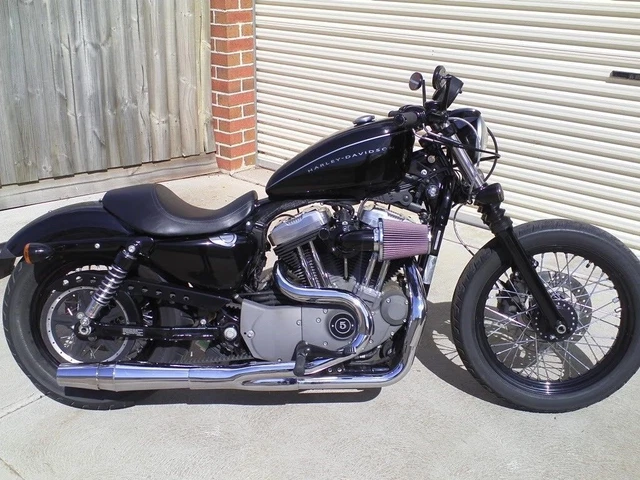 Chrome Thunderheader 2 into 1 Full Exhaust Pipe System 14-2020 Harley Sportster