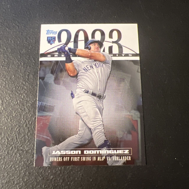 2024 TOPPS SERIES 1 2023 Greatest Hits 23GH26 Jasson Dominguez EUR